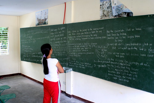 city trip english philippines chalkboard bacolodcity