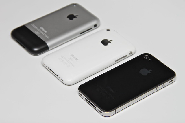 Original iPhone + iPhone 3G + iPhone 4