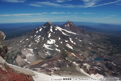 mountain snow oregon sisters volcano hiking climbing cascades summit southsister deschutesnationalforest northsister tomschwabel middlesister