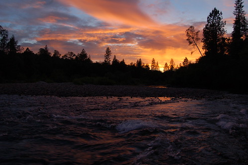 california sunset clouds unitedstates rapids northamerica whitewaterrafting americanriver coloma southfork