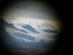 Another glacier through binoculars 