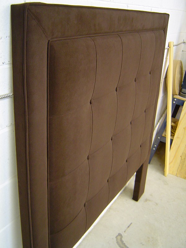 Fabric Upholstered Headboard - Photo ID# DSC06438f