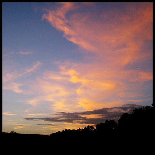 sky france nature evening abend frankreich natur d70s himmel fleurville