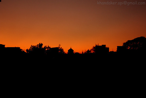 sunset sky canon eos dawn silhouettes 450d