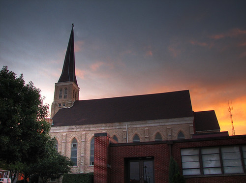 county church sunrise illinois il hdr kankakee