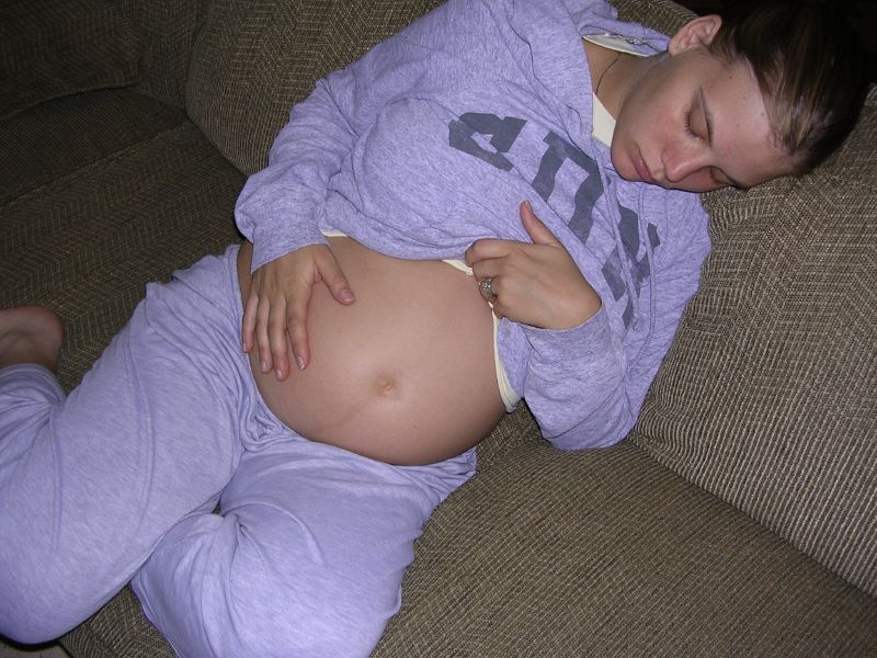 Me pregnant with Jessica