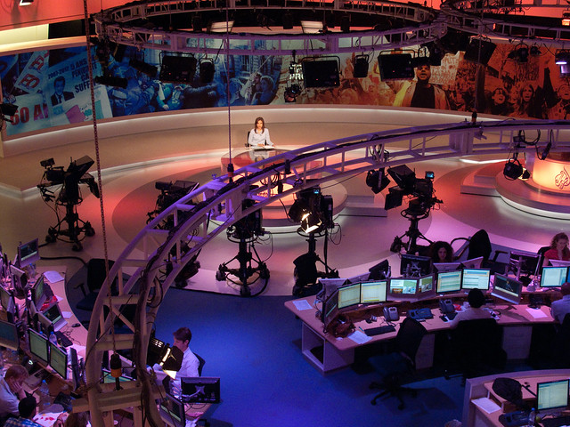 al jazeera english newsroom