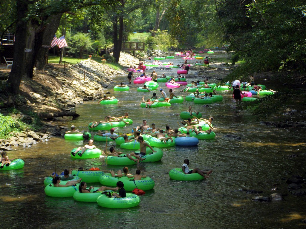 Tubing in Helen, Ga a photo on Flickriver