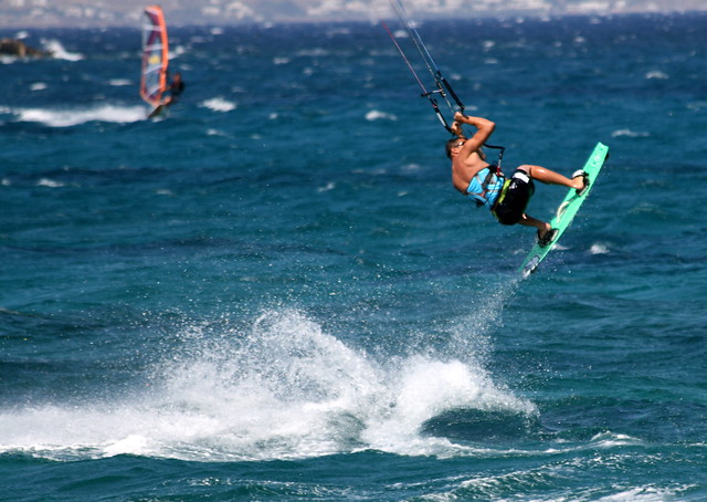 windsurfing Naxos