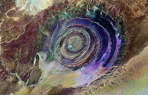 africa sahara google desert crater deserto mauritania cratere