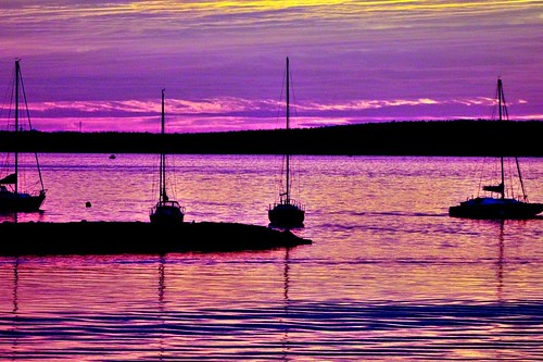 sunset capecod august sailboats 2010 pocasset tahanto