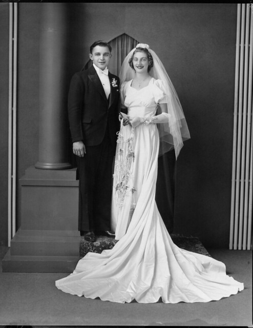 Wedding, circa 1940. - a photo on Flickriver