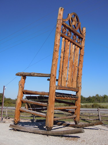 giant chair texas furniture rockingchair roadsideattraction lipan us281 dioramasky