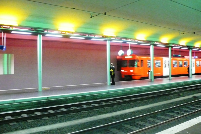 Train at Bern Station (Solothurn-Bern line)