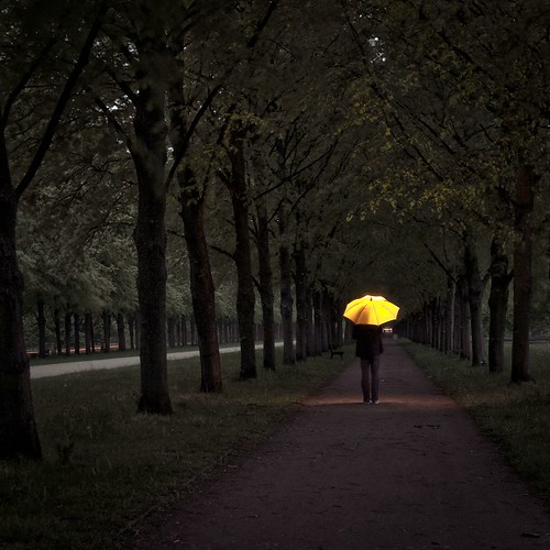 night umbrella dark nightshot pentax hannover yello bulbexposure langzeitbelichtung regenschirm k200d pentaxart