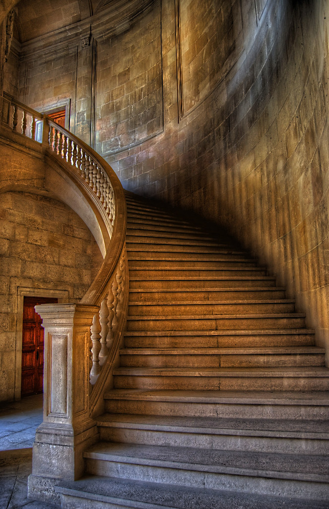 The stair of Carlos V
