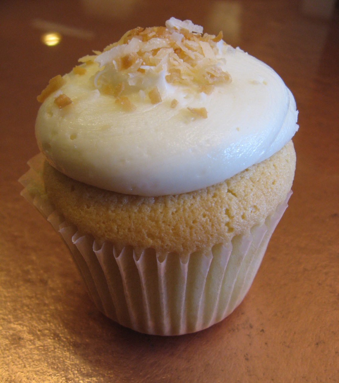 Key Lime Buttercream with Toasted Coconut