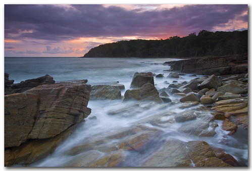 ocean longexposure canon dawn rocks colours noosa cokin noosanationalpark adamrandell