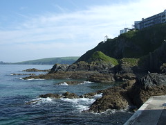 The cliffs of Mevagissey