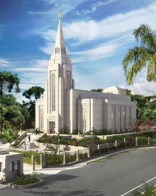 Mormon Temple Curitiba Brazil | On August 23, 2002, the Firs… | Flickr ...