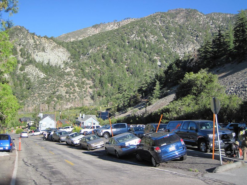 >Icehouse Canyon Parking Lot