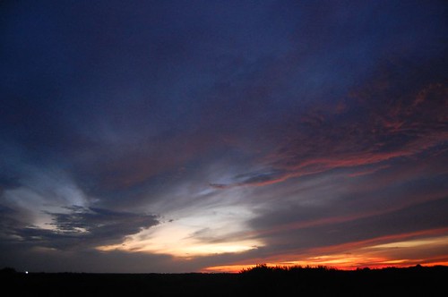 blue sunset red creek oso texas august christi corpus