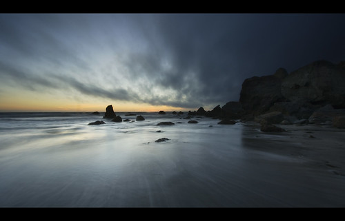 ocean california sunset beach composite coast dusk dillon allrightsreserved supershot 3exp nohdr weekendamerica anawesomeshot copyrightjoshsommers2007