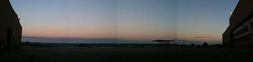 cameraphone sky panorama sunrise stitched offutt