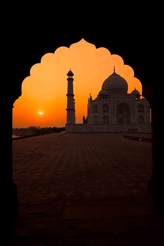 travel sun india sunrise sandstone scenic tajmahal agra romantic marble shahjahan تاجمحل
