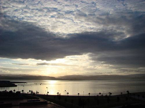 blue sea sky españa seascape azul clouds marina sunrise landscape geotagged mar spain coruña paisaje galicia amanecer cielo nubes sada mmbmrs geo:lat=4335417241474302 geo:lon=8254472960091533 ríadebetanzos
