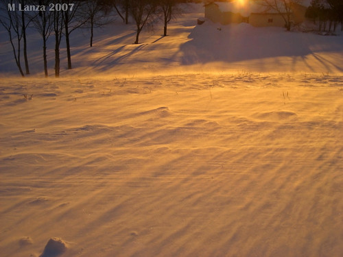 winter sunset snow newyork windy deerfield utica smithhill