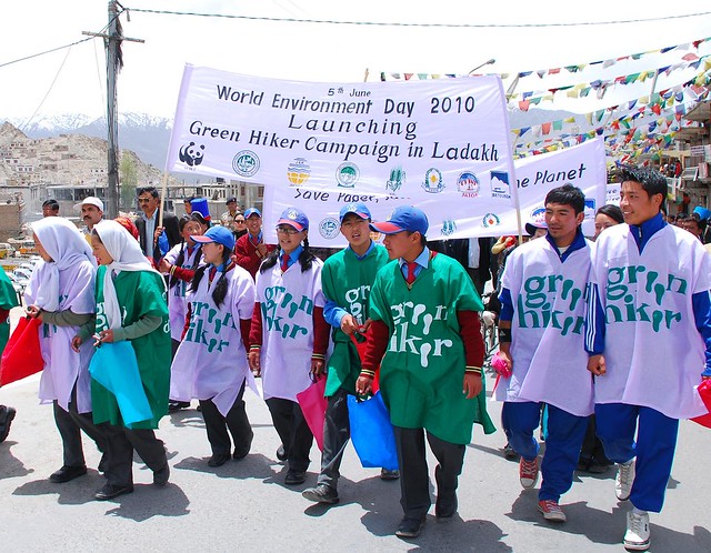 Green Hiker Campaign Launched in Ladakh