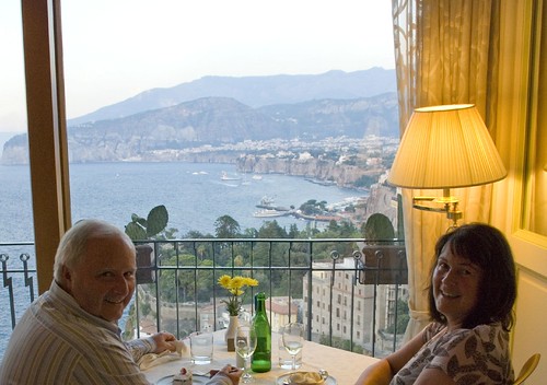 sea italy dinner hotel view romance sorrento 2007 simplythebests