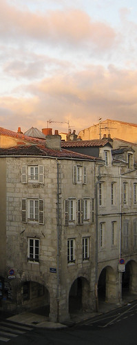 street clouds sunrise rue sunup leverdusoleil