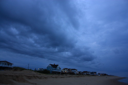 houses sea beach clouds geotagged dawn virginiabeach geo:lat=36728927 geo:lon=75936669