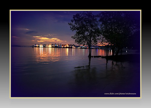 park beach nature sunrise canon twilight singapore moments pasir ris 40d