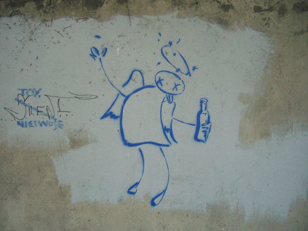 stencil | drunken angel | krakow 2007