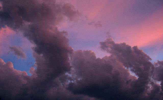 Spectacular Clouds Storm Pink Purple Blue Sunset | Flickr - Photo Sharing!