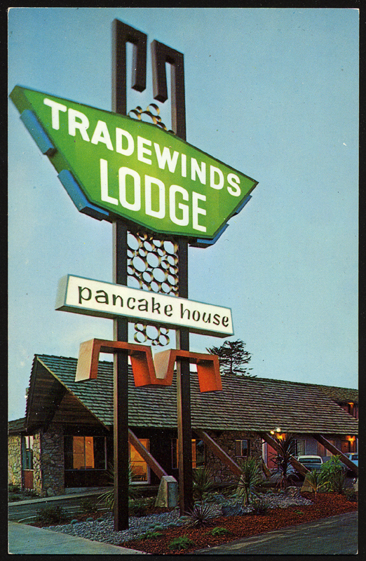 Tradewinds Lodge - Fort Bragg, California U.S.A. - 1960s