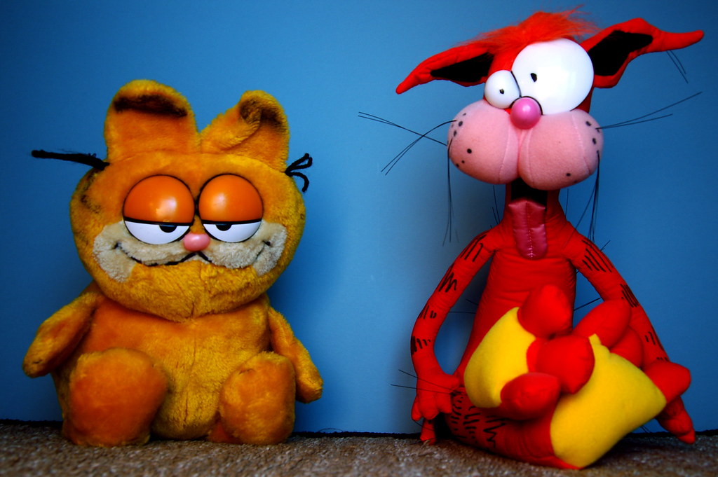 Garfield vs. Bill The Cat (152/365)