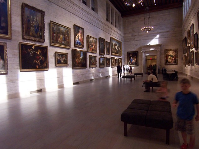 second floor gallery