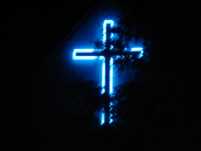 Neon Cross | Flickr - Photo Sharing!