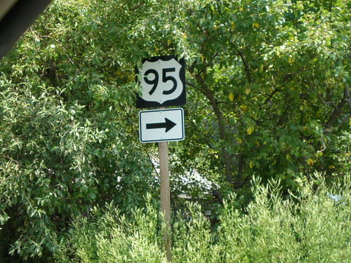 sign highway idaho shield eastport us95 ushighway