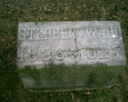 ohio union hobby civilwarveteran stephenward tombstonephoto bornin1836 companyf38thohioinfantry