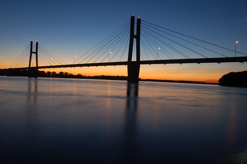bridge sunset quincy illinois
