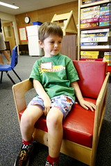 nick, chilling in the pre k lounge    MG 3692 