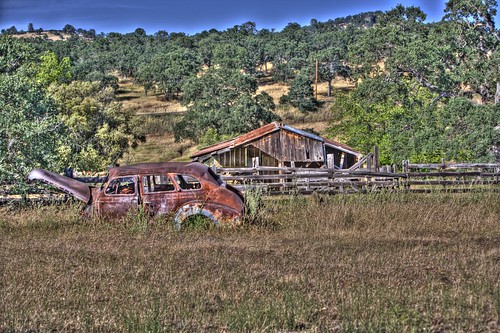 california barn decay odd oldcar ruraldecay tonemapping alexstross