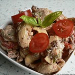 Tortelloni-Salat mit Ricottacreme