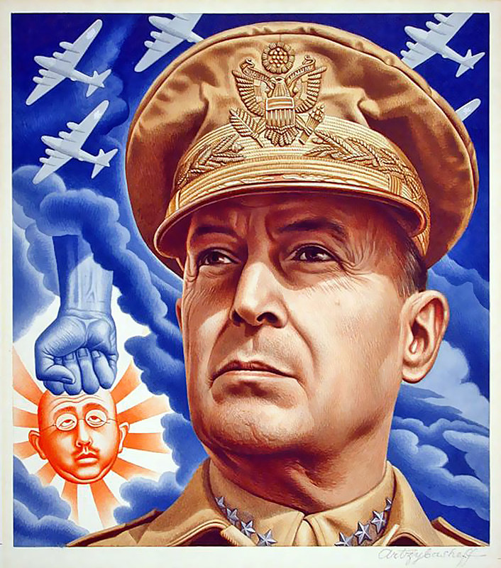 General Douglas MacArthur -Commander-Pacific Allied Army