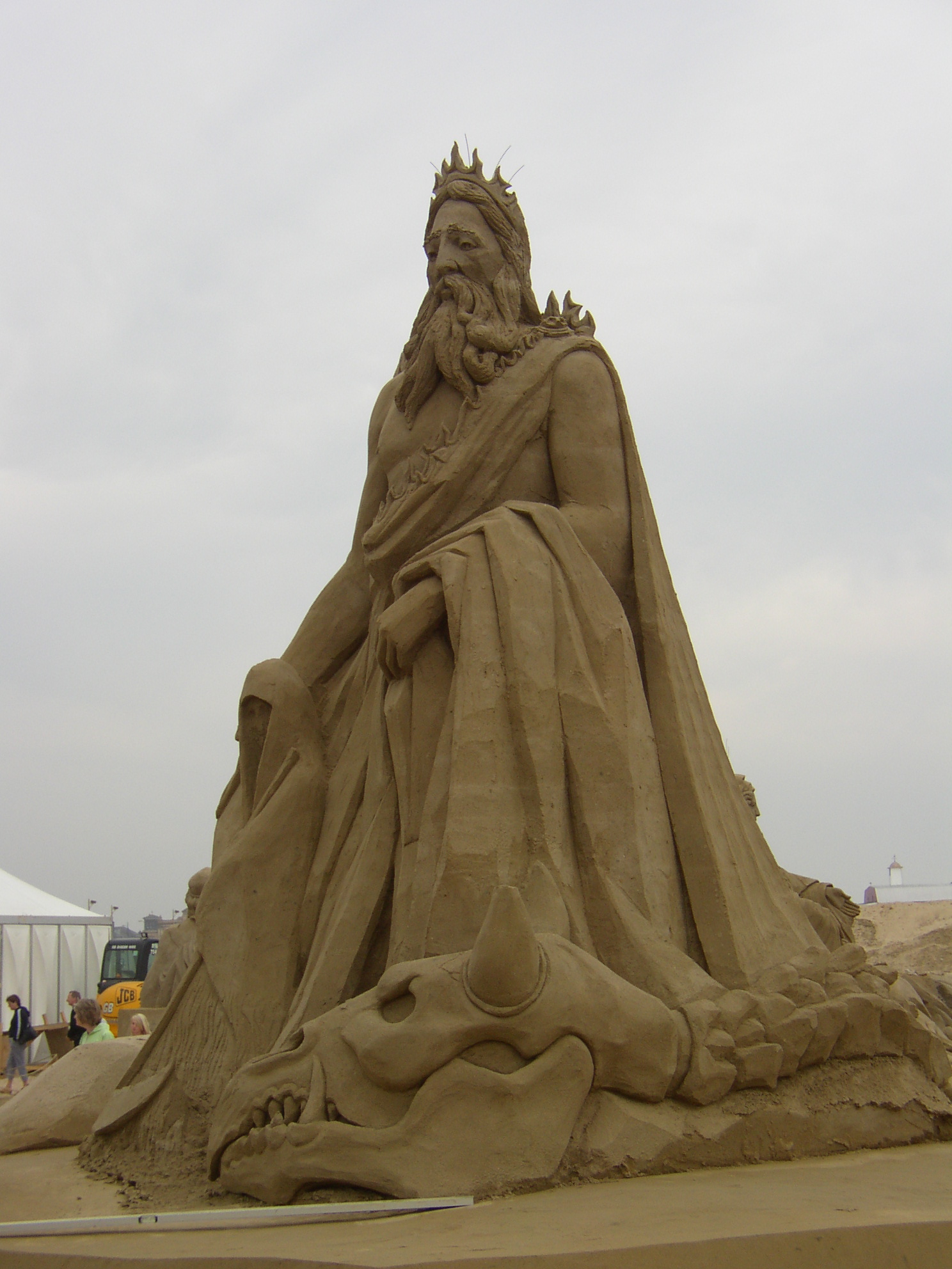 Sand sculpture great yarmouth norfolk by ispud via